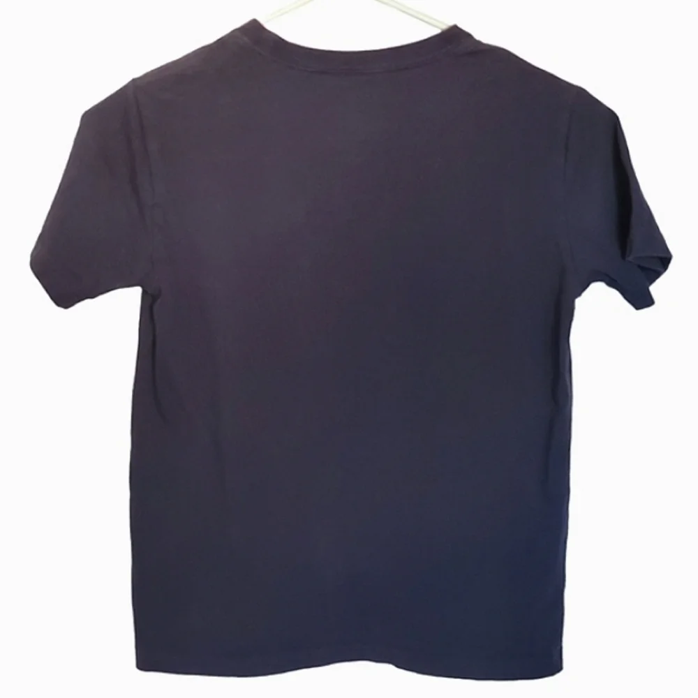 K1041 * Tommy Hilfiger Boys Logo Tee Blue Size S (8/10) - Picture 3 of 6